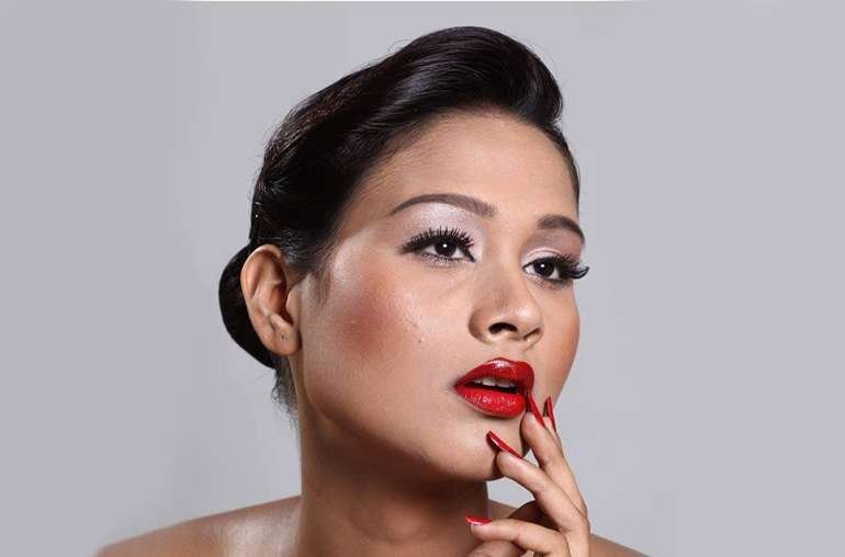 Glamour Retouching photo before editing
